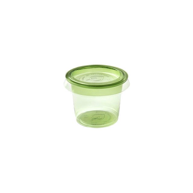 GreenStripe Renewable & Compostable Portion Cup Lids - 1oz Green (QTY:5000)