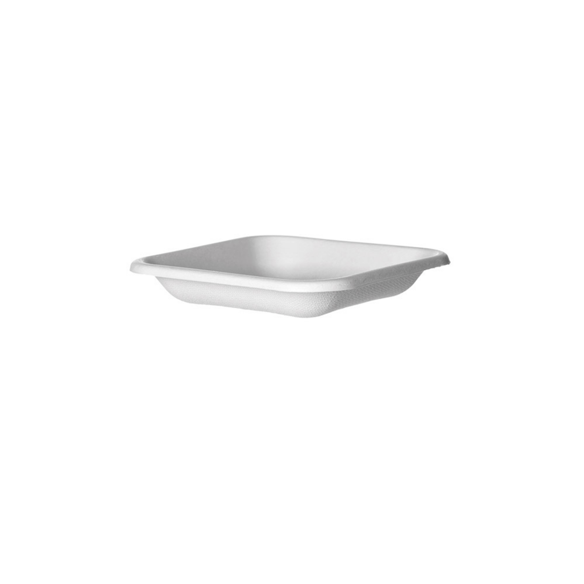 Vanguard WorldView Renewable & Compostable Sugarcane Take-Out Containers - 5in Square (QTY:800)