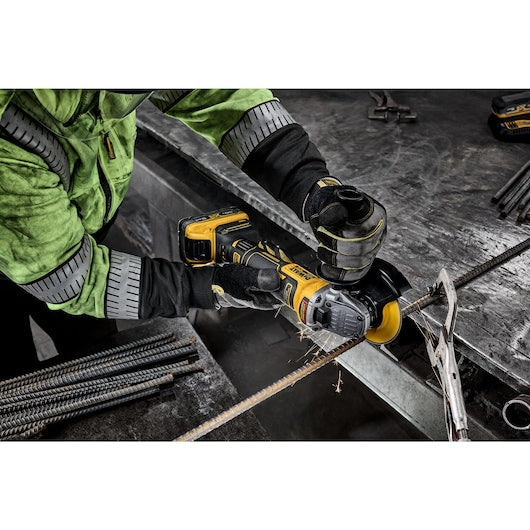 DEWALT DCG410VSB 20V MAX* XR® Brushless Cordless 4-1/2 in. - 5 in. Variable Speed Paddle Switch Grinder (Tool Only)