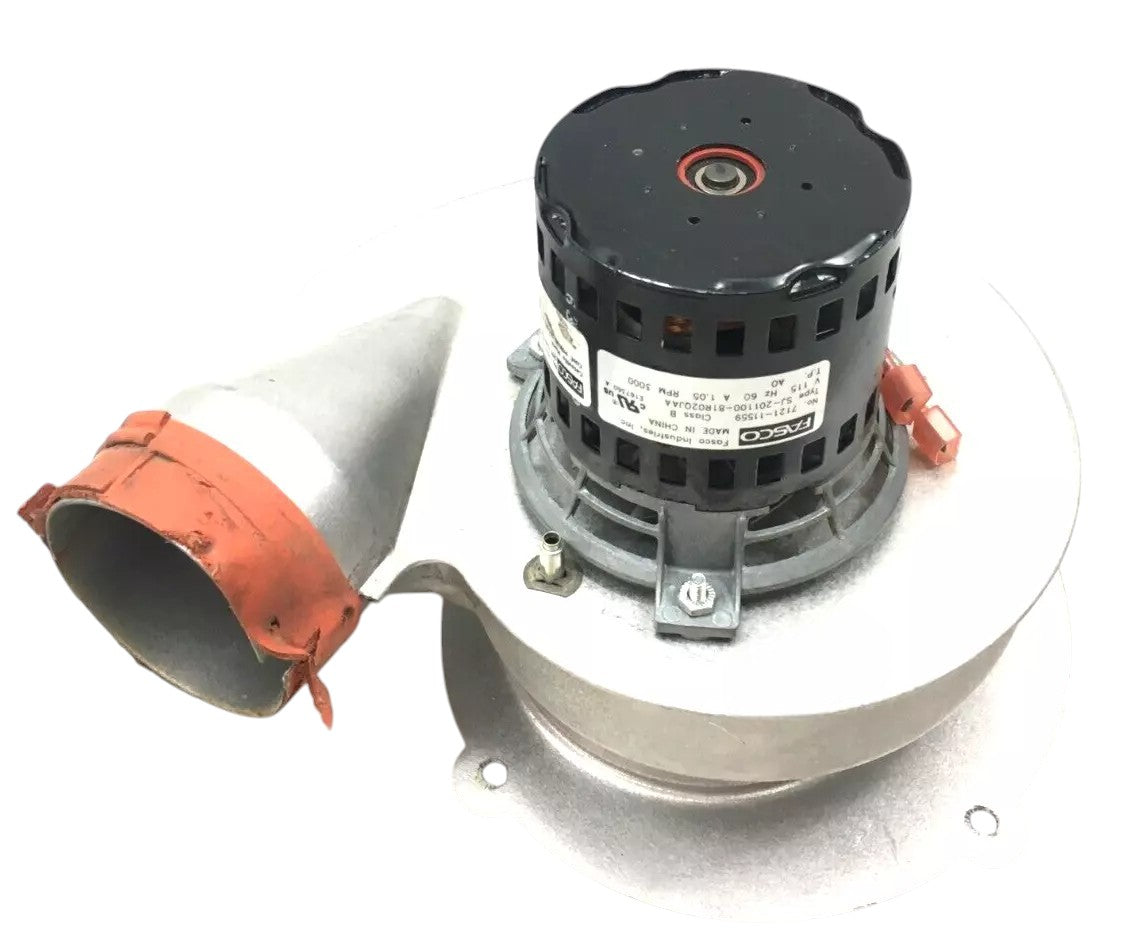 FASCO 7121-11559 Draft Inducer Blower Motor Assembly SJ-201100-81R02QJAA (REFURBISHED)