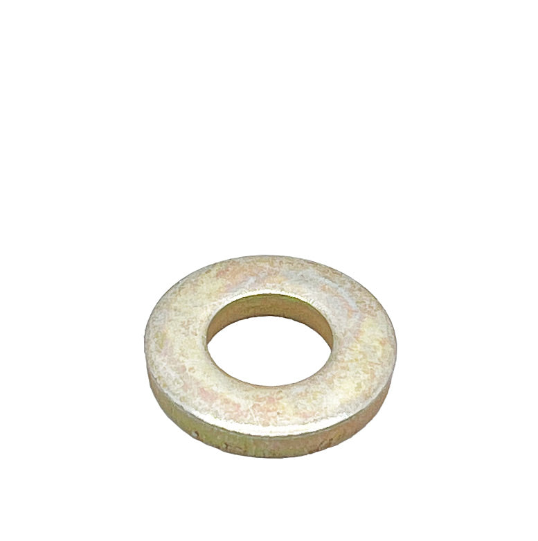1/4in SAE Thru-hardened Extra Thick Flat Washer Yellow Zinc