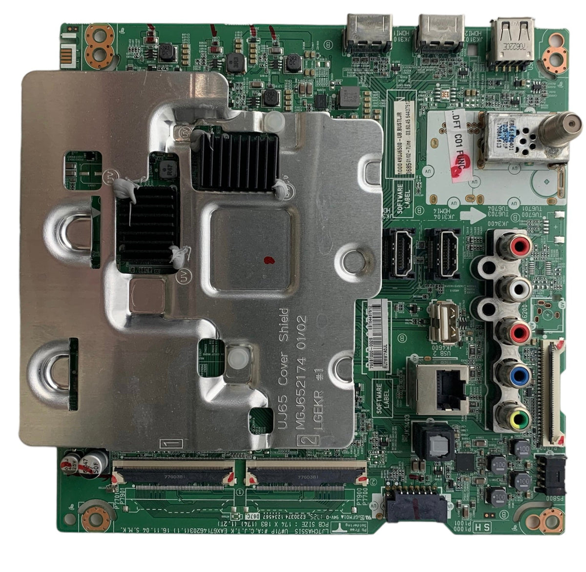 LG EBT64437512 Main Board for 49UJ6500-UB.BUSTLJR