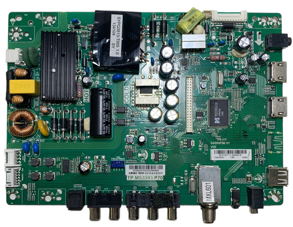 Insignia 55.39S05.1E0 Main Board / Power Supply