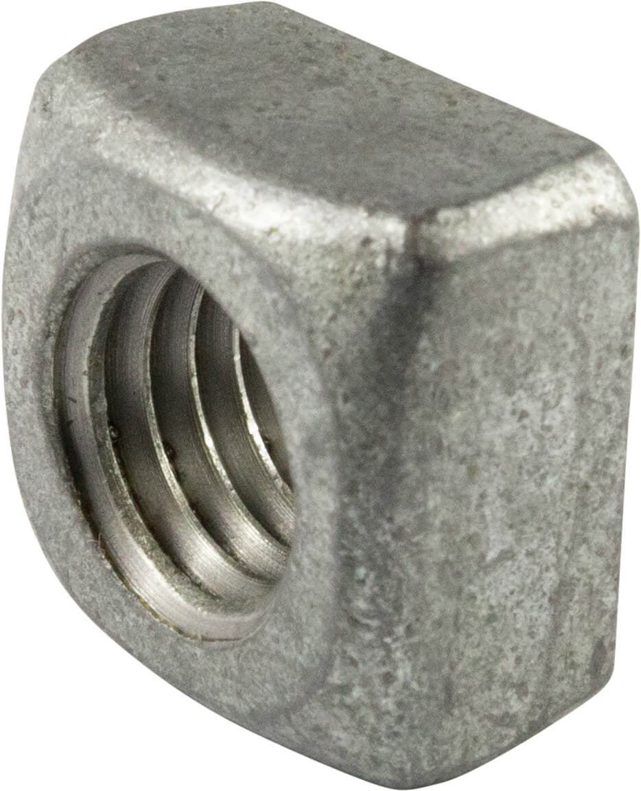 5/8-11 Grade 2 Square Nuts Hot Dipped Galvanized