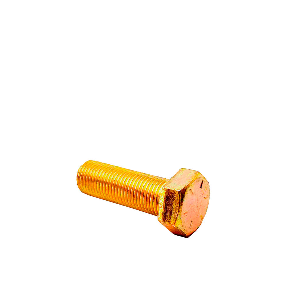 1/2-20 x 1-1/2in UNF Grade 8 Hex Cap Screw Yellow Zinc