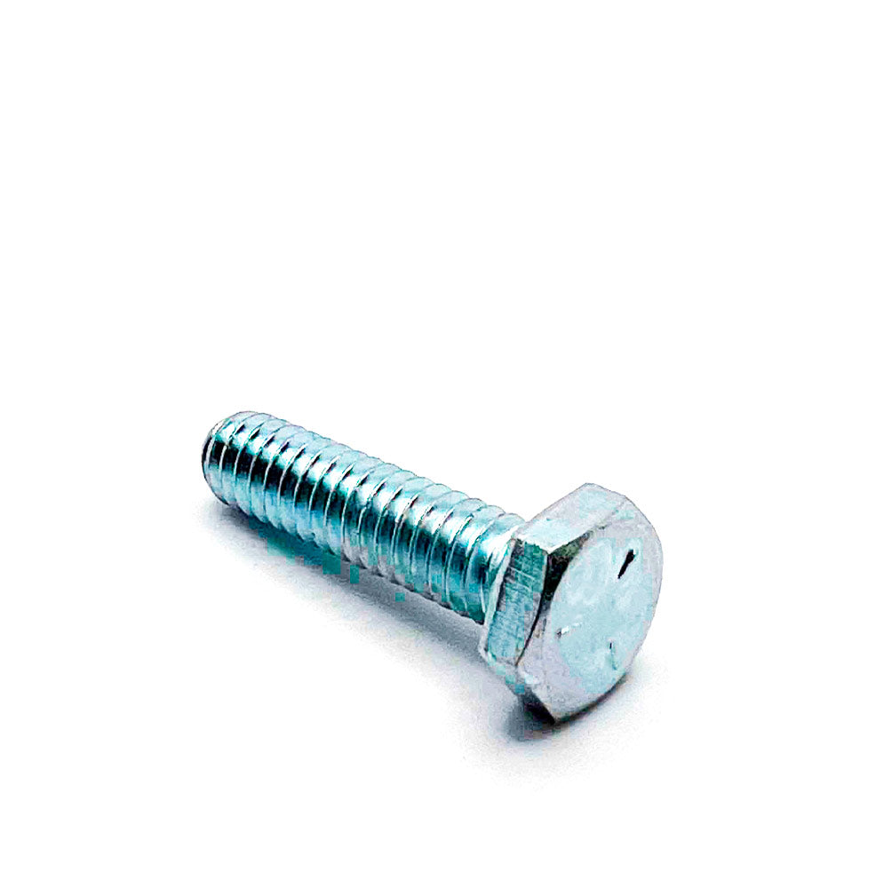 1/4-20 x 1in UNC Grade 5 Hex Cap Screw Clear Zinc