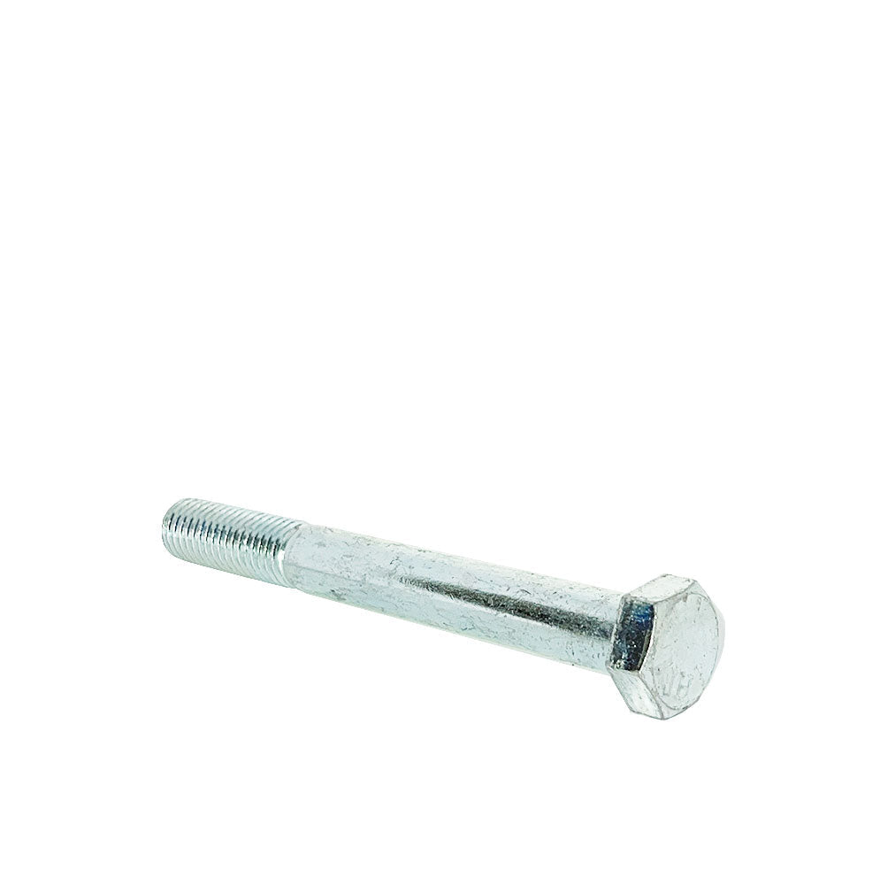 5/8-11 x 5-1/2in UNC Grade 5 Hex Cap Screw Clear Zinc