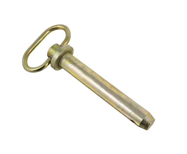 3/4 x 4 1/2 Handle Hitch Pin Yellow Zinc