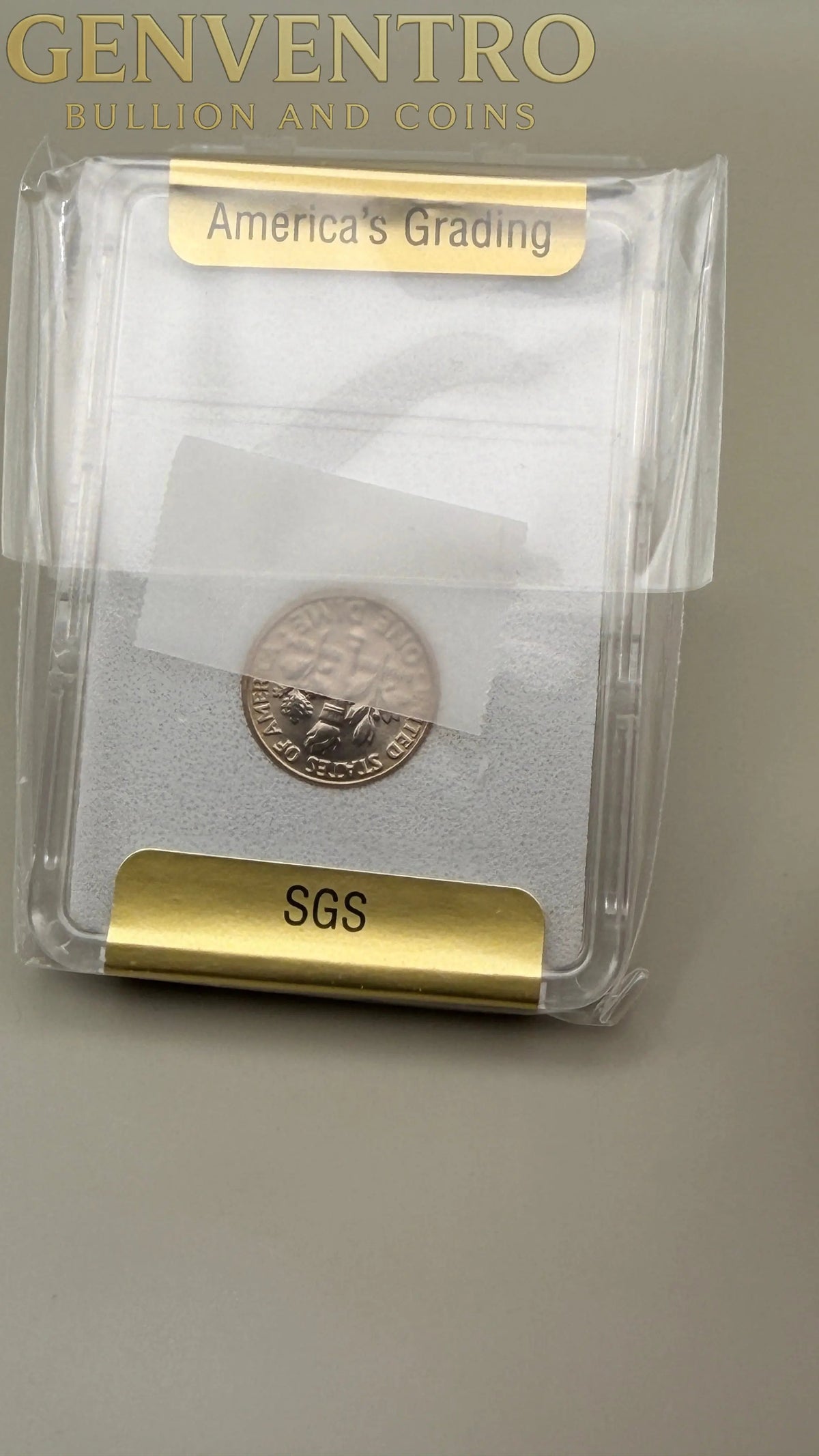 1992-D Roosevelt Dime SGS MS70
