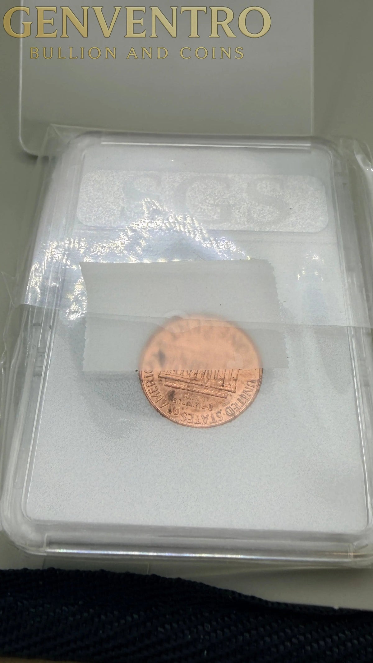 1963-P Lincoln Memorial Penny MS70