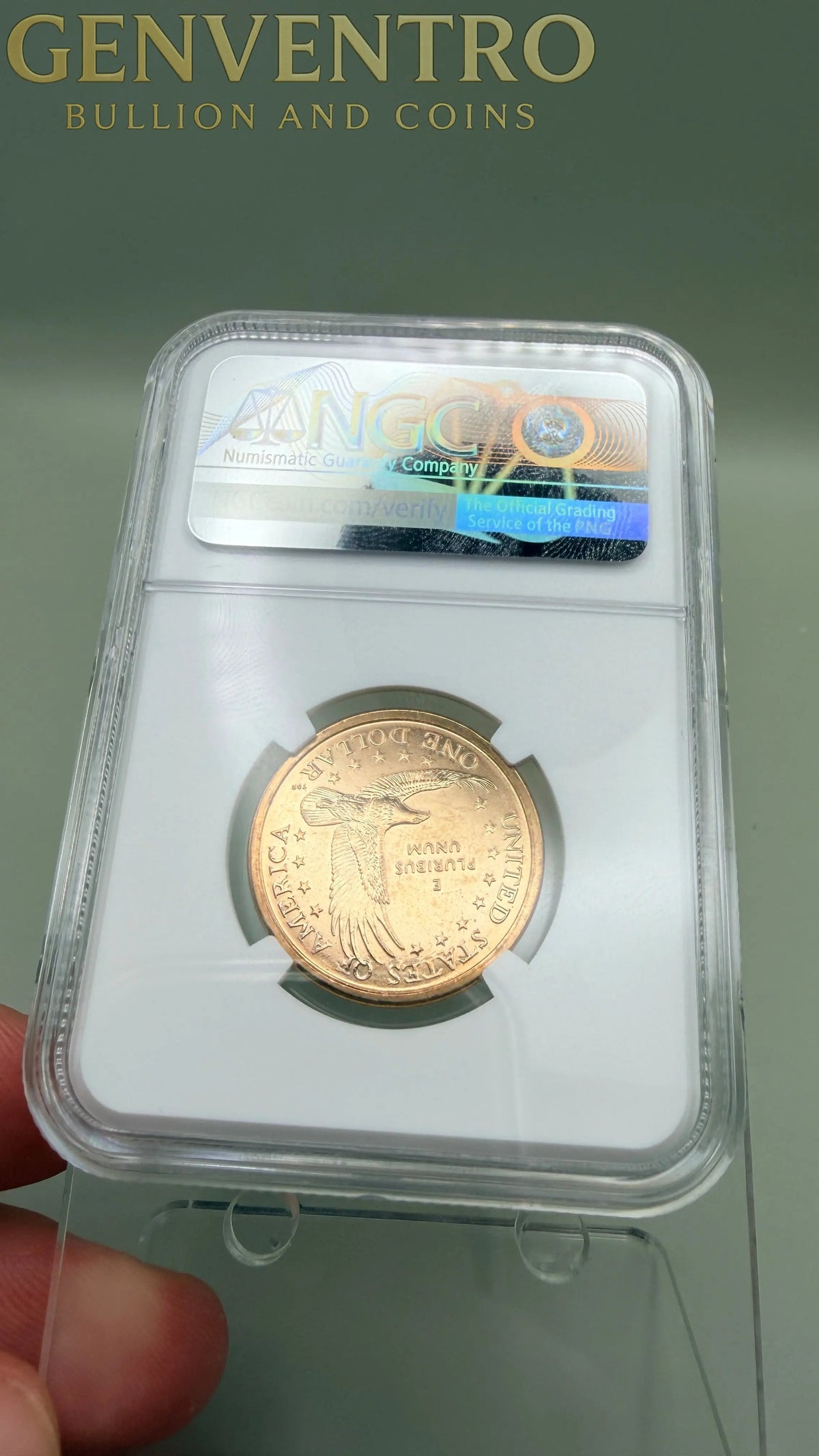 2000-D Millenium Set $1 Sacagawea NGC MS63 PL