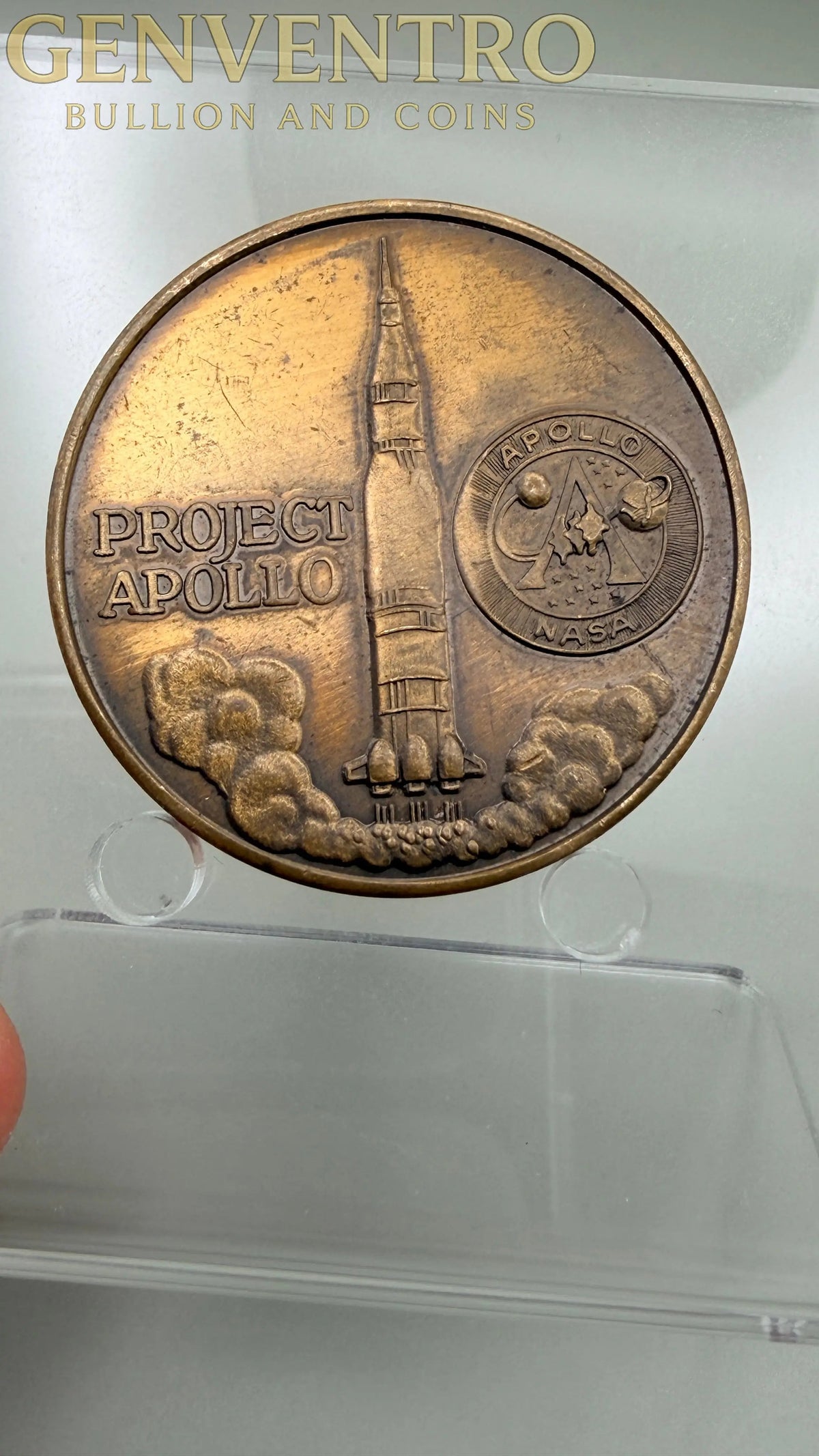 NASA Project Apollo Commemorative Medallion Apollo XIII