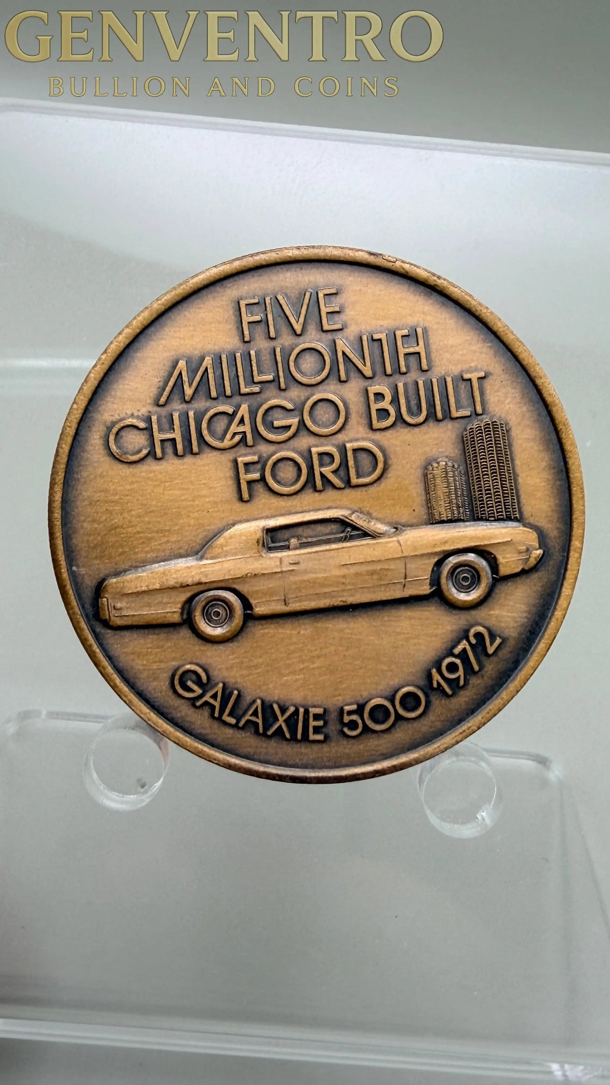 FIVE MILLIONTH CHICAGO BUILT FORD GALAXIE 500 1972