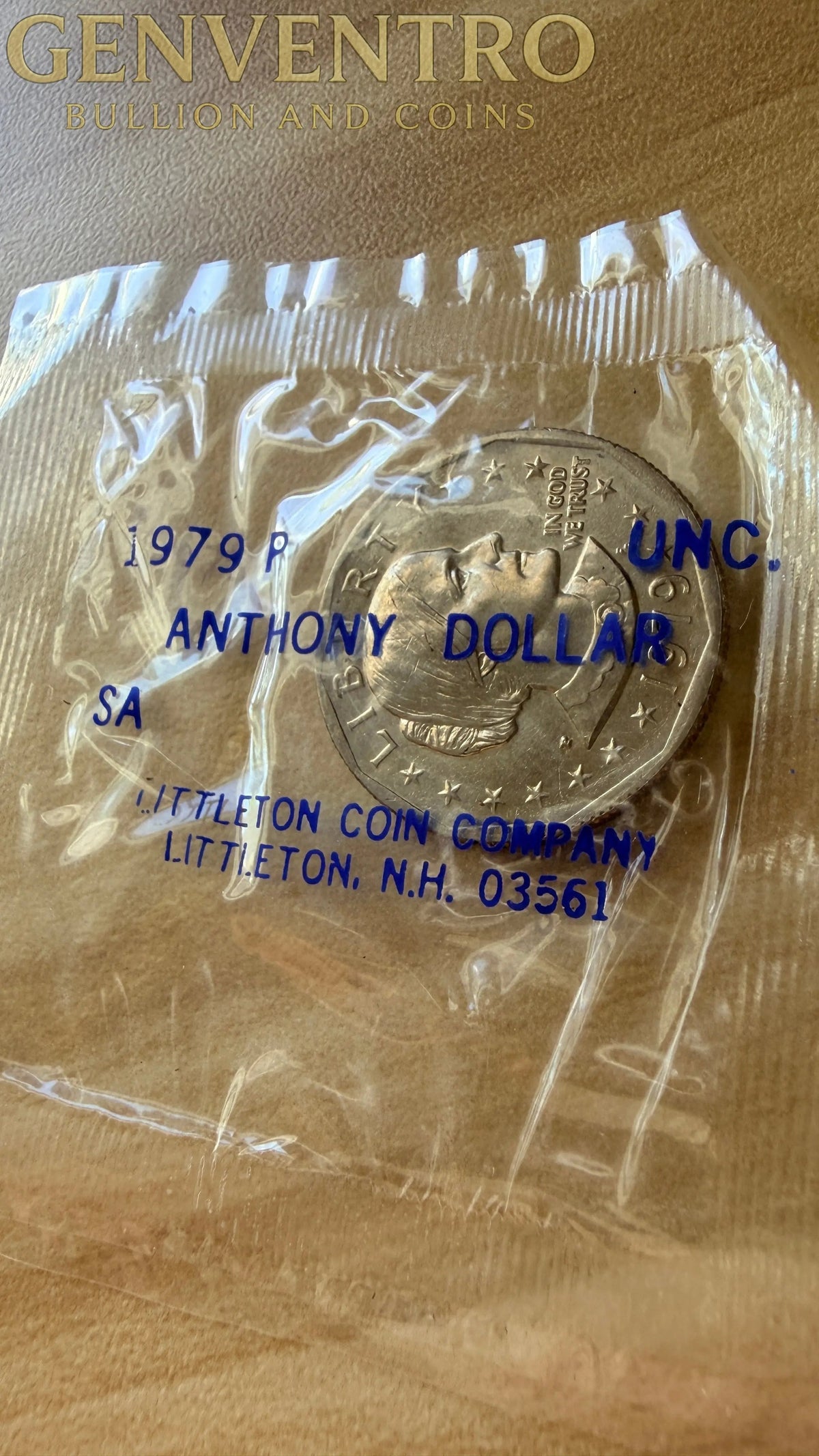 1979-P Anthony Dollar Uncirculated SA