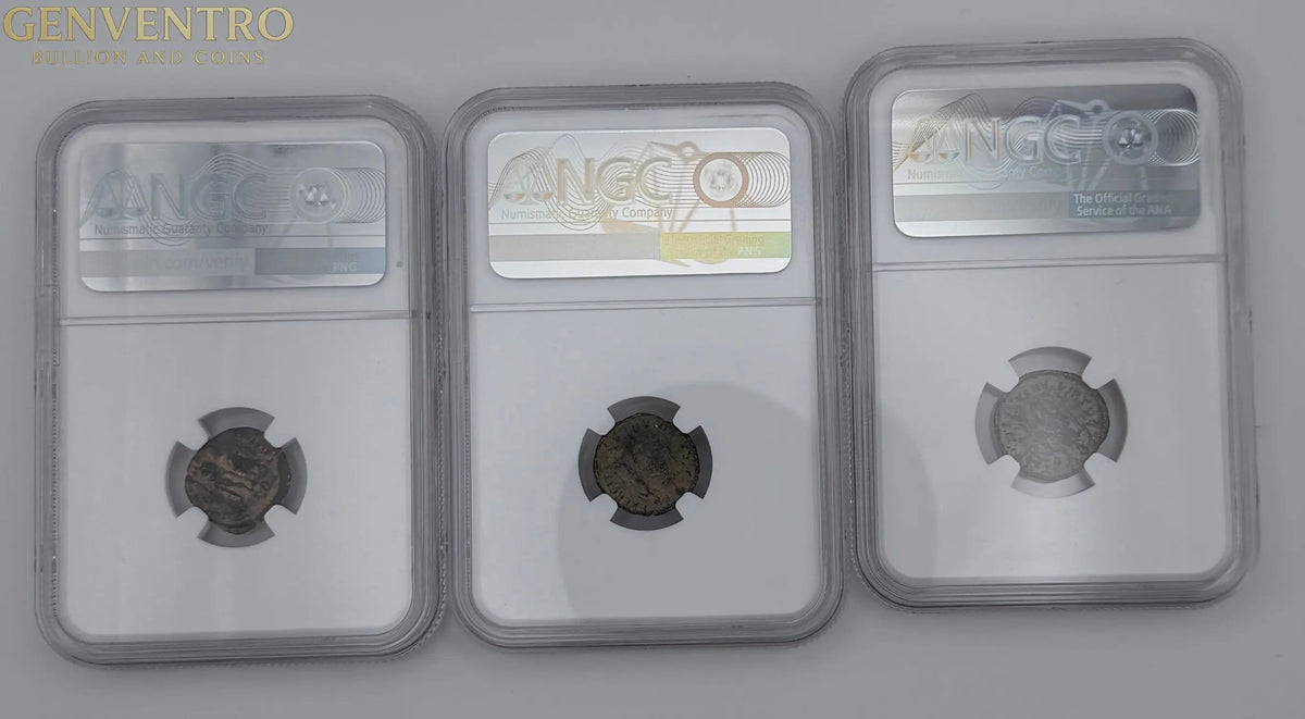 Eastern Roman Empire Arcadius AD 383-408 NGC AE3 Nummus