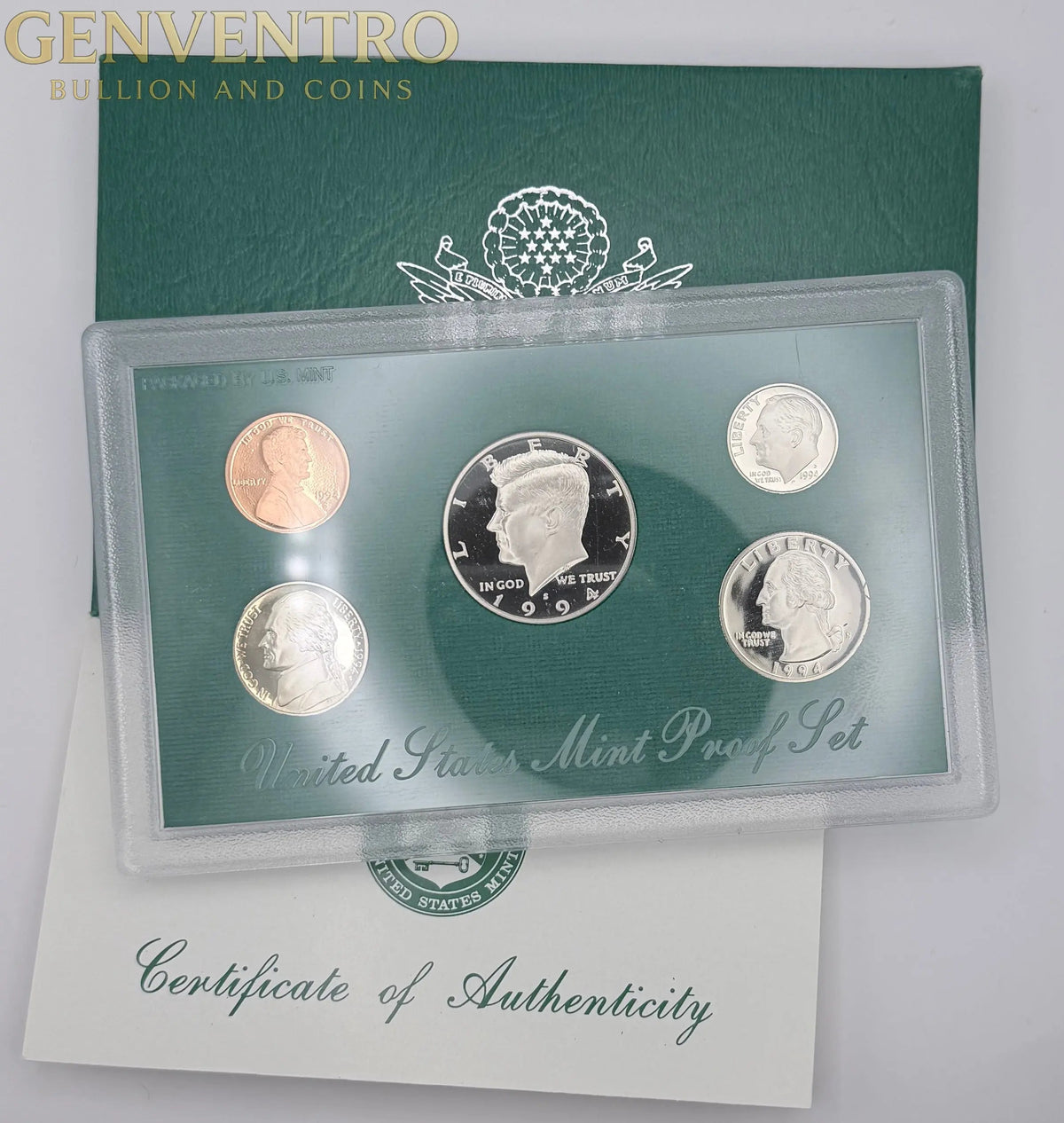 1994-S US Proof Set - BU Original Mint Box and COA #404