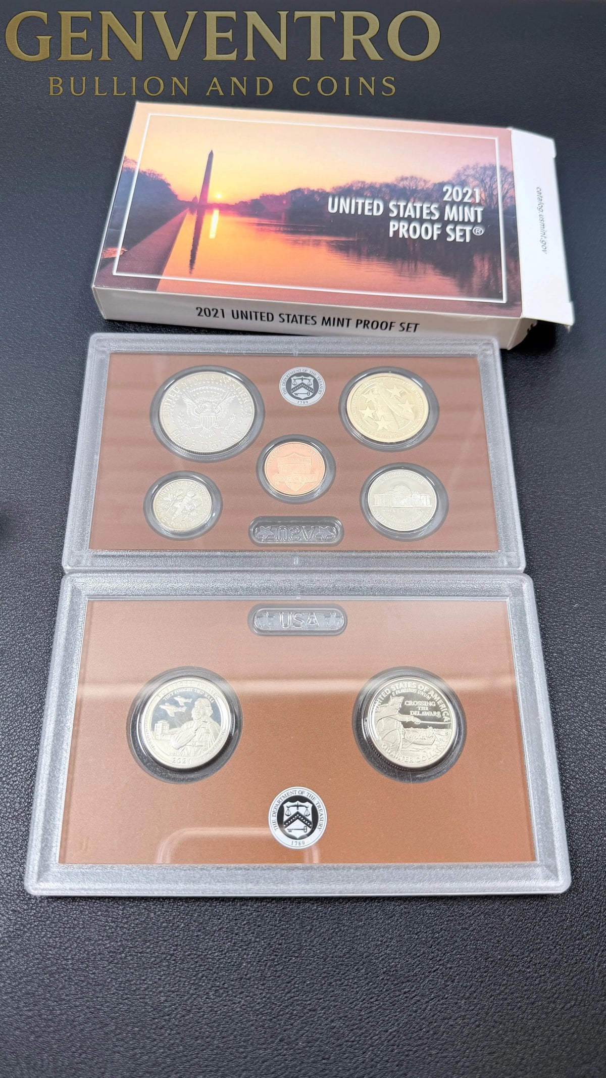 2021 United States Mint Proof Set - Original in Box & COA