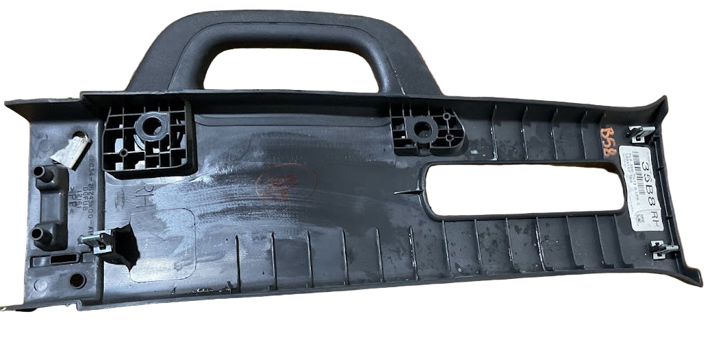 2011-2016 Ford F-250/F-550 Rear Grab Handle B-Pillar Trim RH Right Passenger USED OEM P# BC34-26243W00-ARW