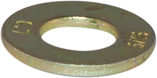 7/8 L9 SAE Tension Flatwasher Yellow Zinc Plated Domestic USA (660)