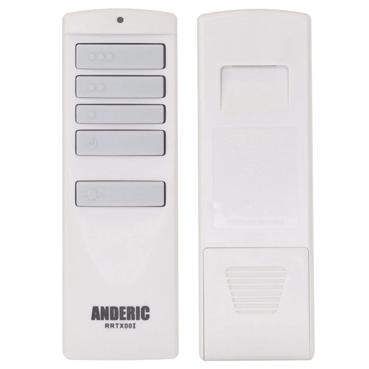 Anderic RRTX00I Ceiling Fan Remote Control for Harbor Breeze | A25-TX00I / TR258A / KUJCE10512
