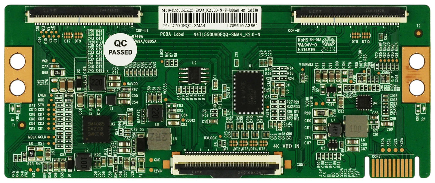 N4TL550UHDEQC-SMA4 ONN T-Con, 100012586