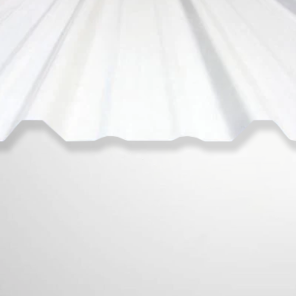 FRP R-Panel 162DL Duralite White 8oz Sheet - All Sizes
