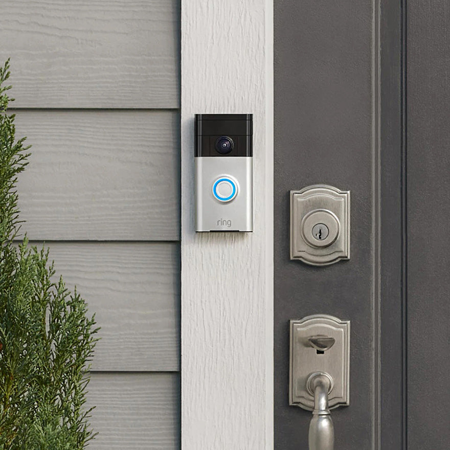IN STOCK! Ring 8VRSLZ-0EN0 Video Doorbell 3 - (Satin Nickel and Venetian Bronze)