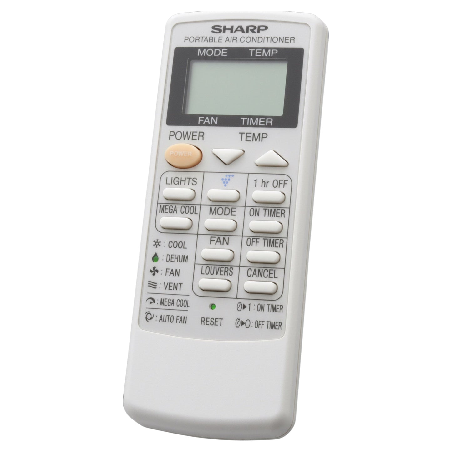 Sharp CRMCA663JBE Air Conditioner Remote Control