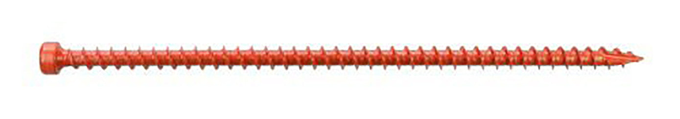 0.152 x 6 Simpson Strong-Drive® SDWC Truss Wood Screw Clear Zinc w/ Orange Topcoat - Carton (500)
