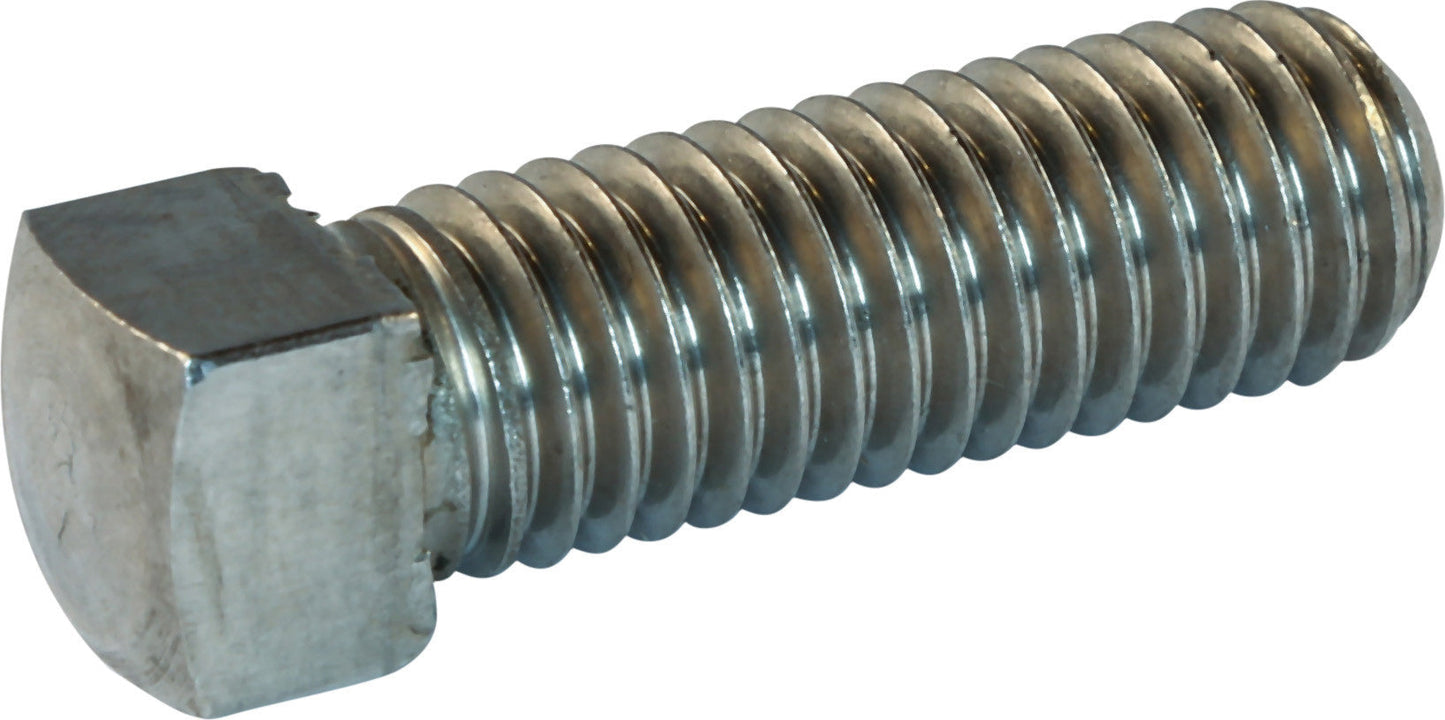 1/2-13 x 4 Square Head Set Screw Cup Point 18-8 (A2) Stainless Steel