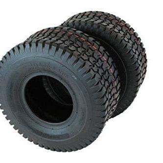 15x6.00-6 4 PLY Turf Tires for Lawn & Garden (Set of Four)