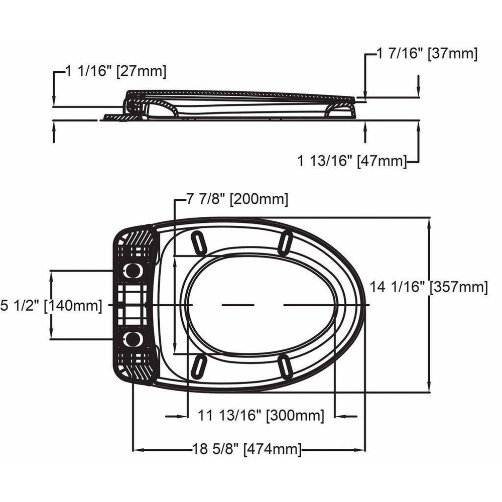TOTO Aimes 1.28 GPF Elongated One-Piece Toilet With Washlet+ Connection MS626124CEF