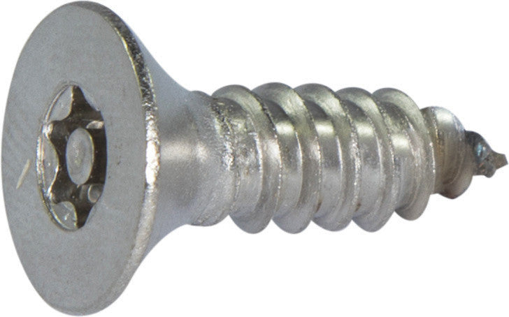 14 x 1 Tamper Resistant Torx Flat Head Sheet Metal Screw 18-8 Stainless Steel (T-30)