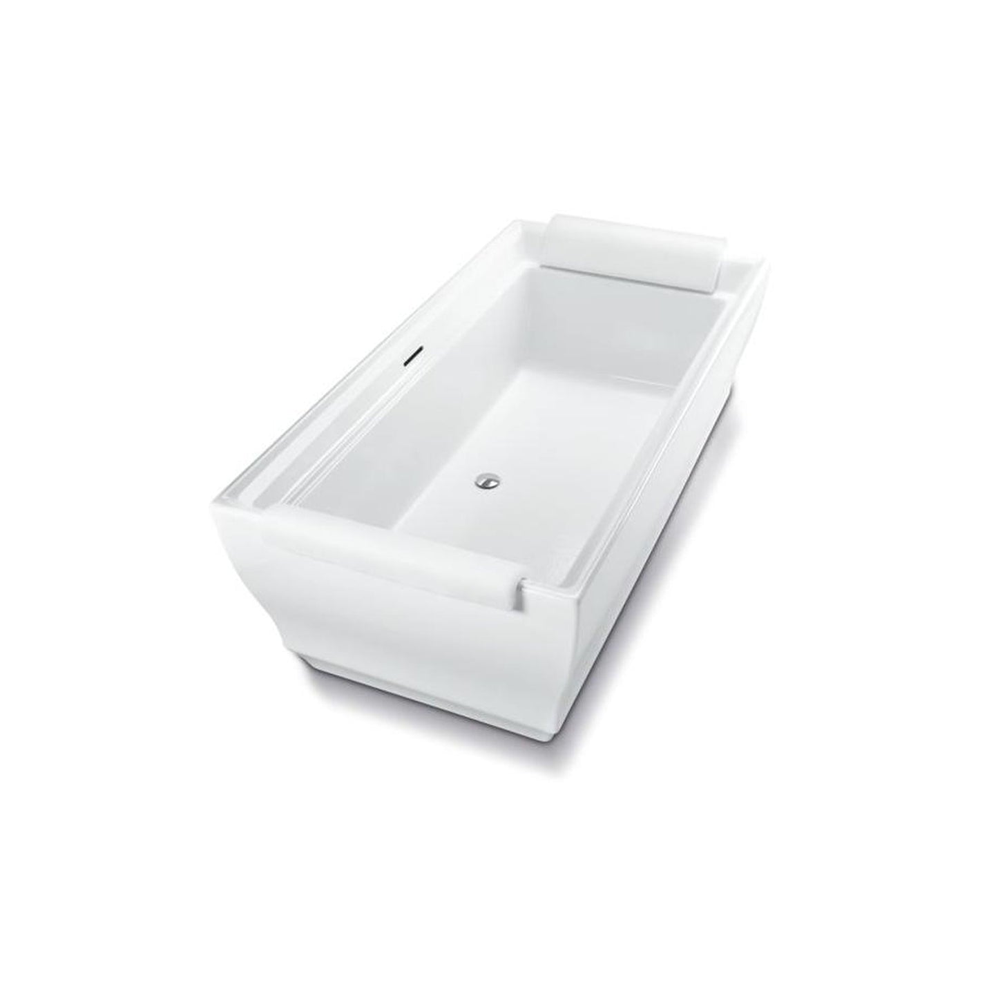 Toto Acrylic Freestanding Aimes Brushed Nickel