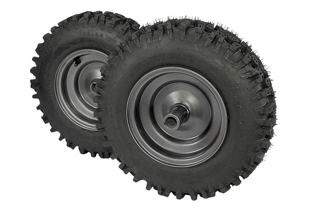 Antego 16x4.80-8 Ariens 07101201/07101202 Matched RH/LH Snow Wheel Sets, 4-Pack