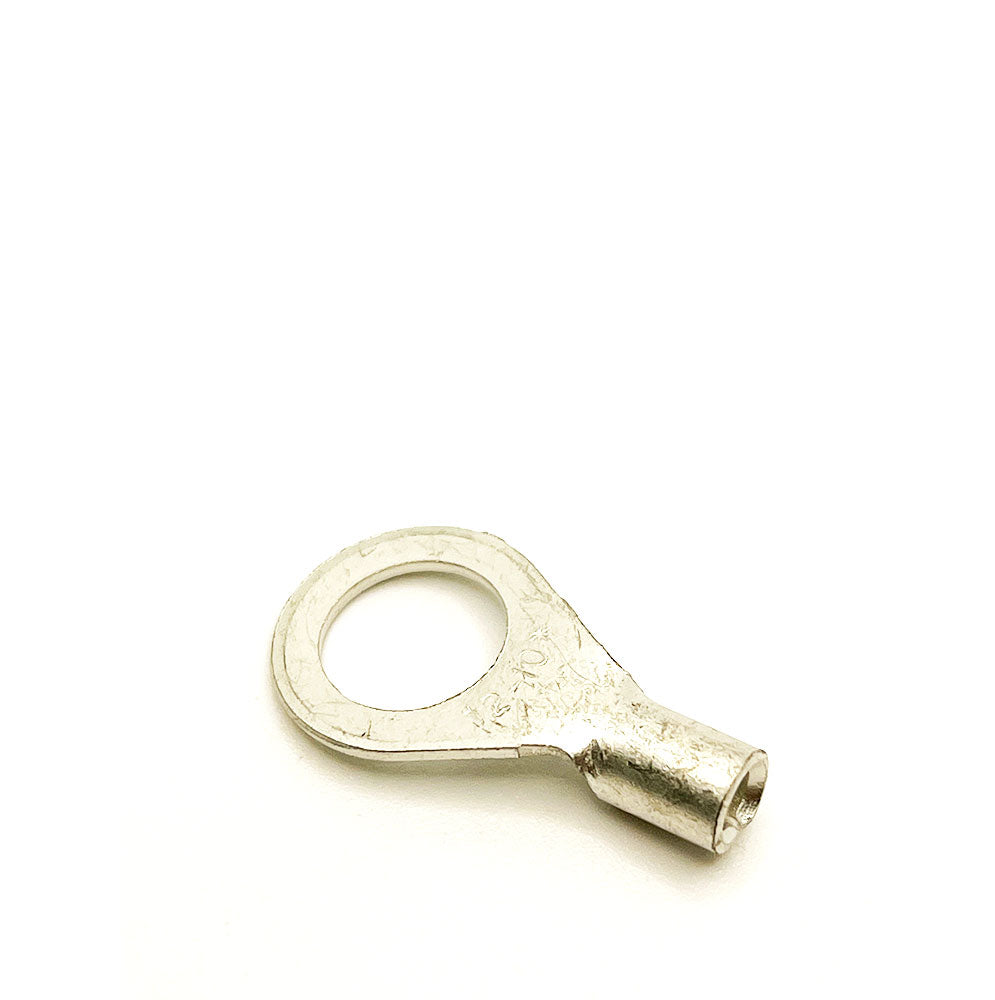 12-10 AWG 3/8in Ring Yellow Non-Insulated