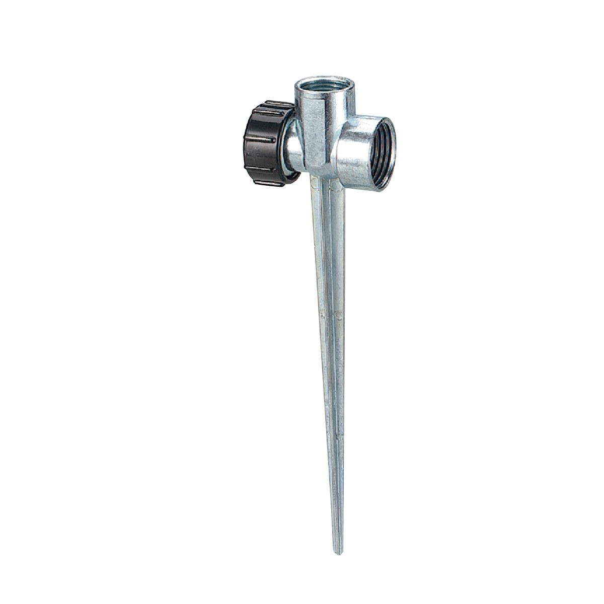 Zinc Flow-Through Spike Base for 1/2-in. MPT Sprinkler Heads 58034