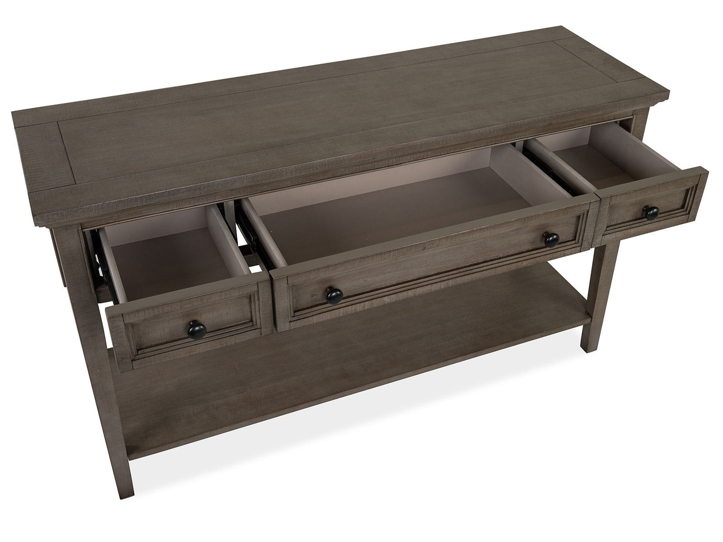Paxton Place - Rectangular Sofa Table - Dovetail Gray