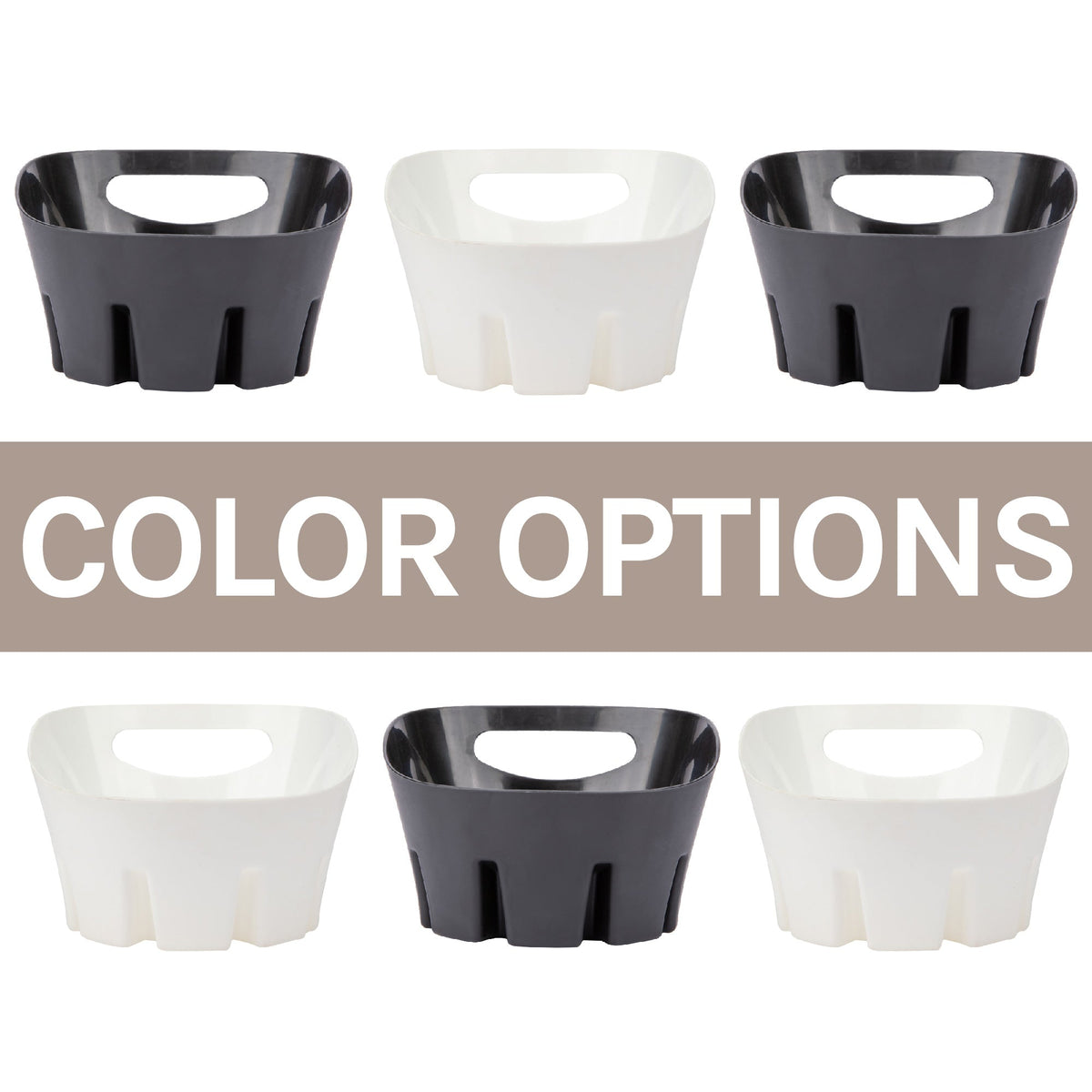 Antimicrobial Universal Drip Tray for Toilet Plunger (White)