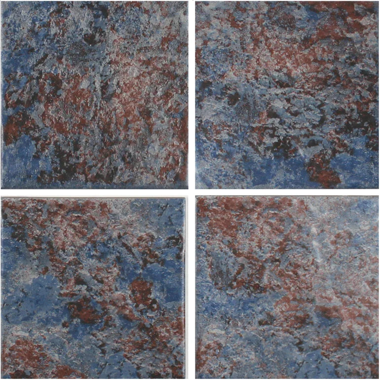 Aquatica Blue Porcelain Pool Tile 6"x6" - Asia Collection