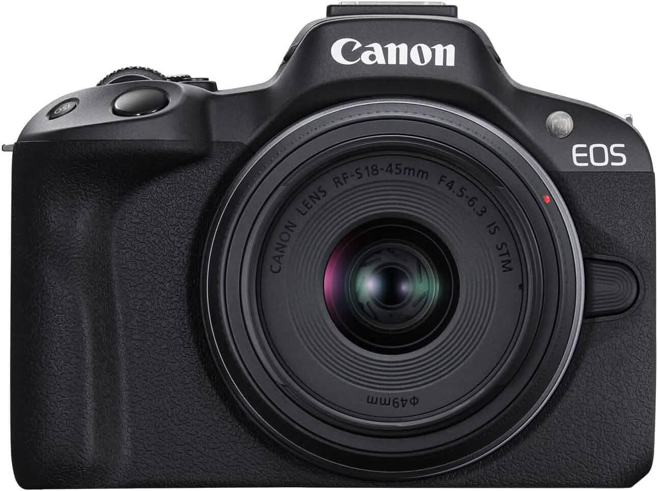 Canon EOS R50 4K Mirrorless Camera with RF-S 18-45mm f/4.5-6.3 IS STM Lens (Open-Box)