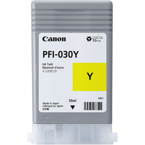 Canon Ink Tank PFI-030Y - Pigment Yellow Ink Tank 55ml