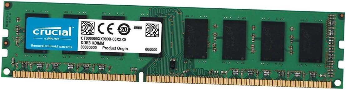 Crucial 8GB, 240-pin DIMM, DDR3 PC3-12800,