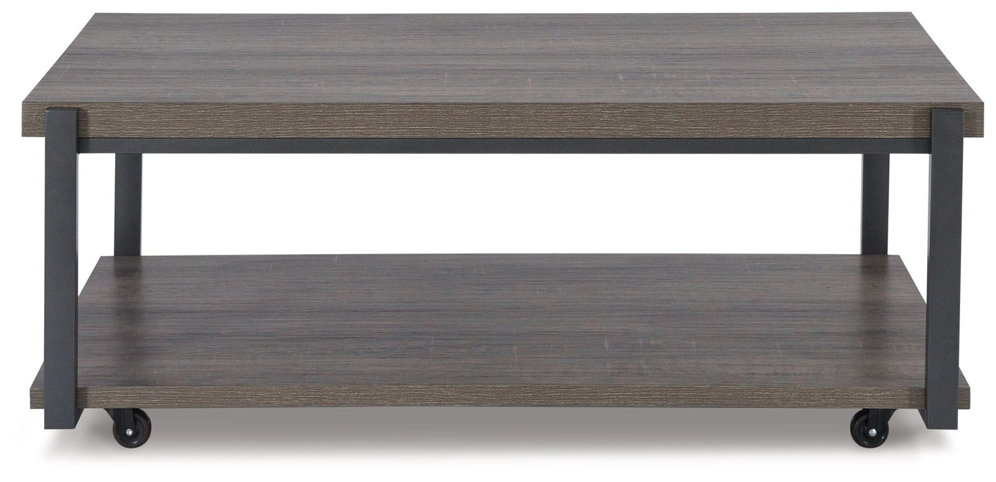 Wilmaden - Occasional Table Set (Set of 3) - Gray / Black