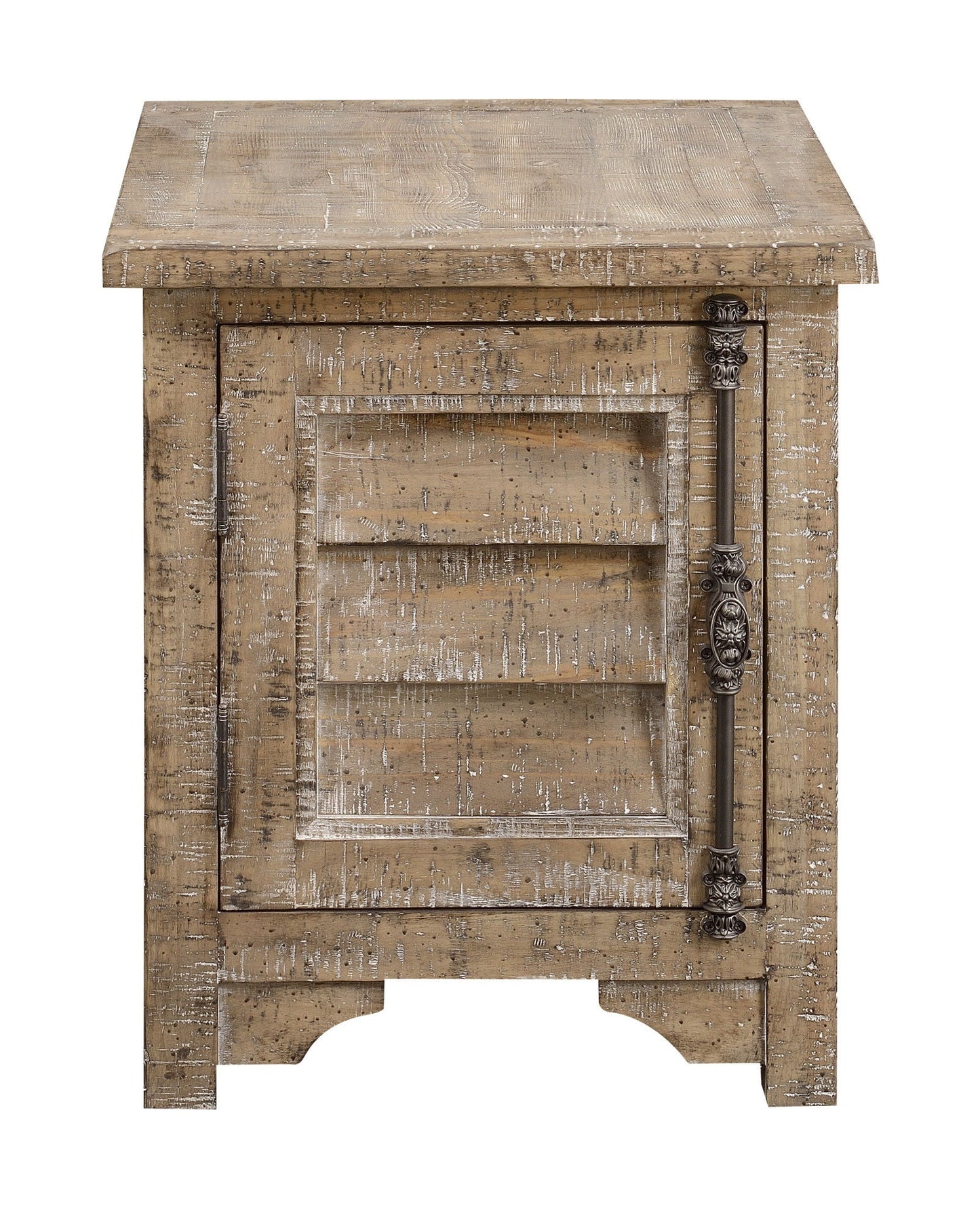 Chair Side Table - Taupe