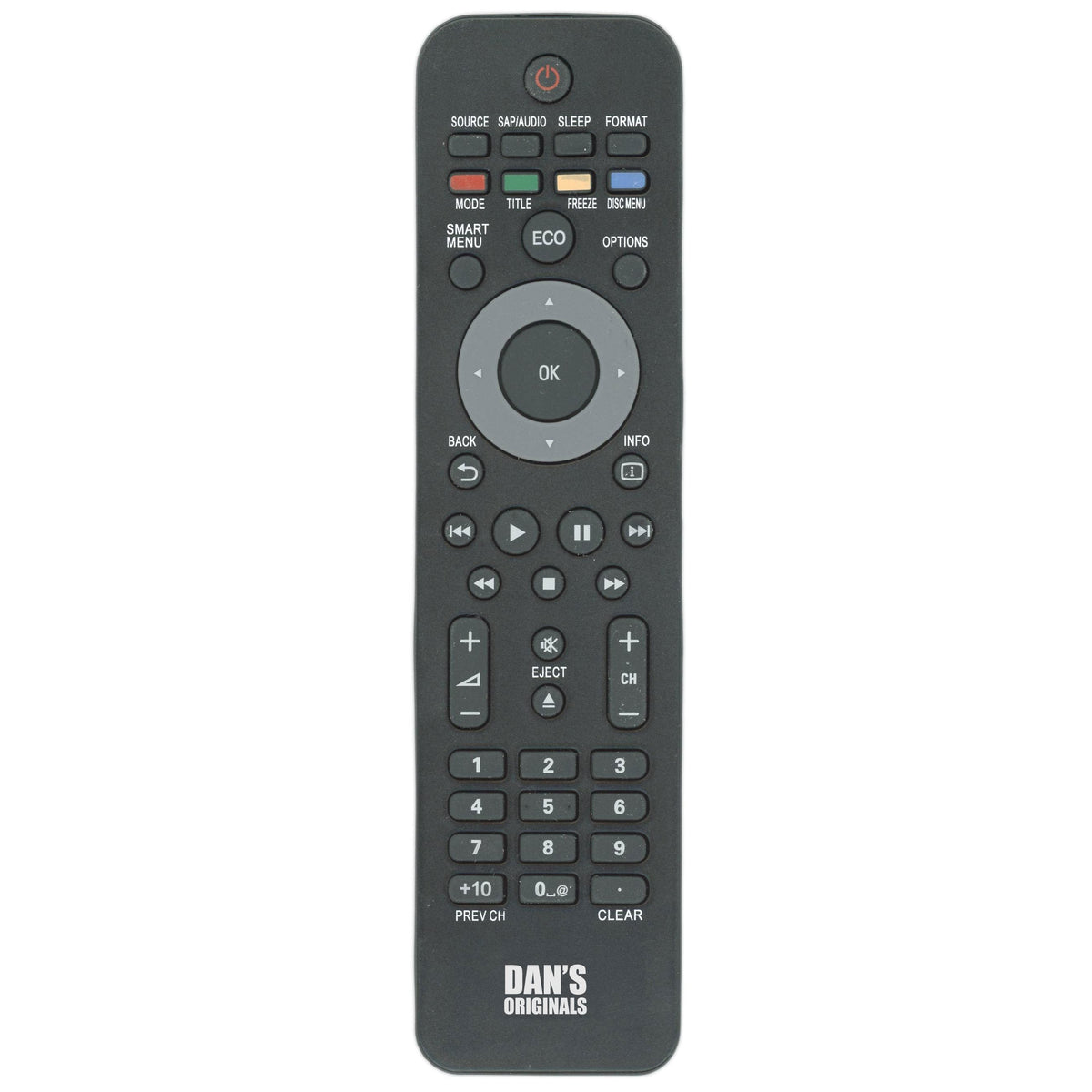 Dan's Originals NF801UD/NF805UD/NF804UD for Magnavox Funai TV Remote Control