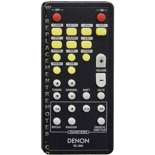 Denon RC1084 Receiver Remote Control
