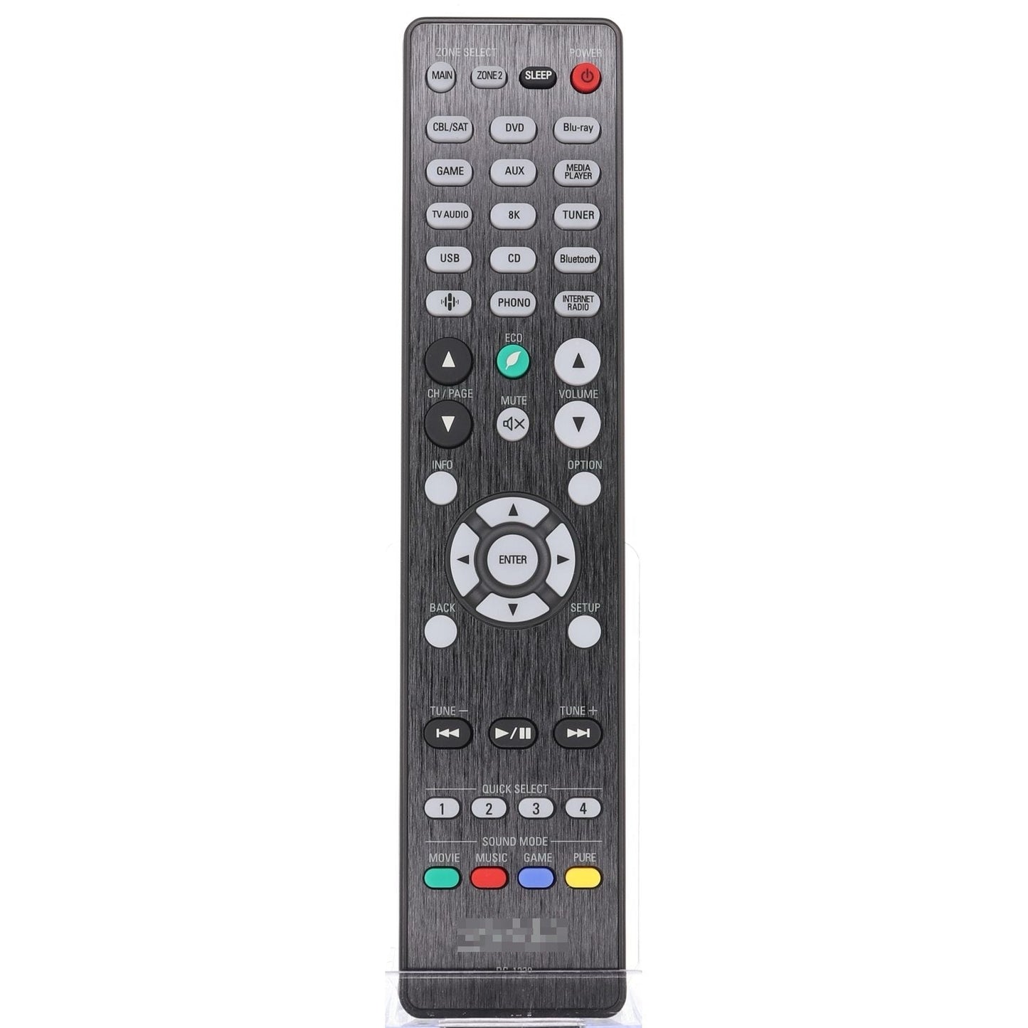 Denon RC-1216 A/V Receiver Remote Control | IR - 30701024400AD