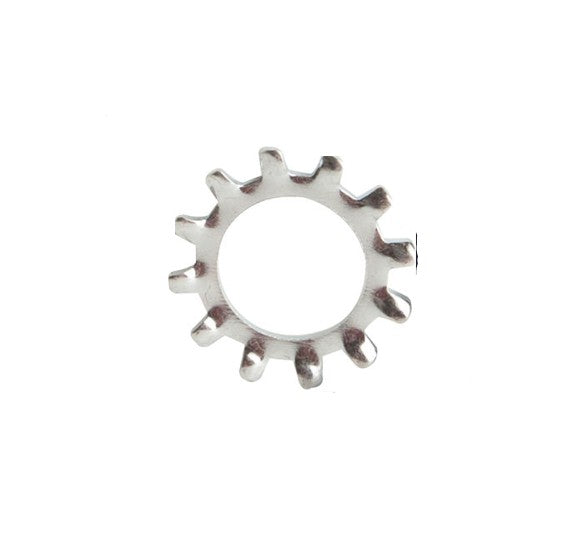 #10 External Tooth Lock Washer Zinc Plated