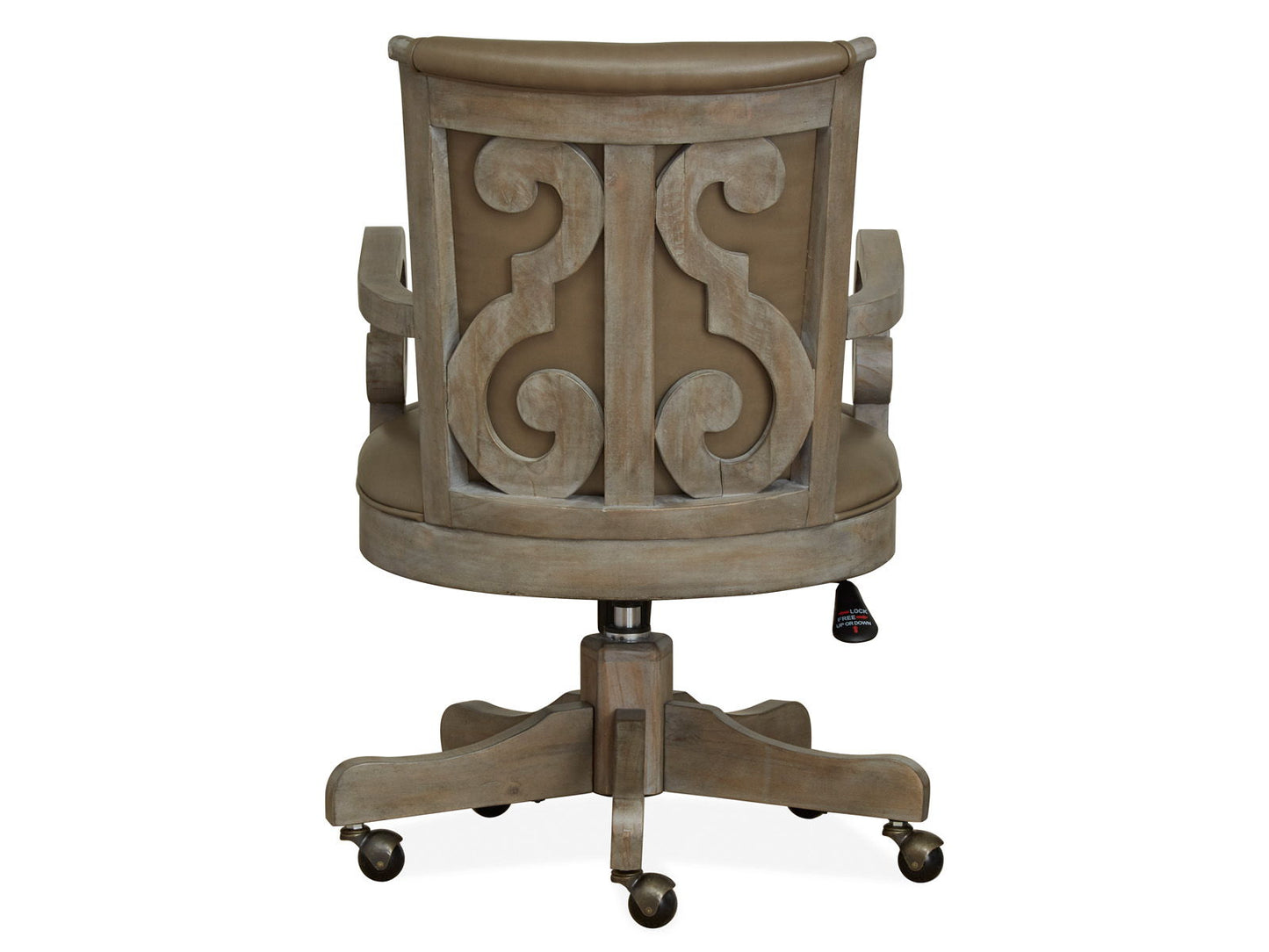Tinley Park - Fully Upholstered Swivel Chair - Dove Tail Gray